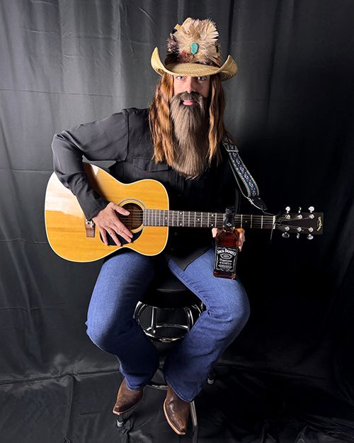 katie in a chris stapleton halloween costume