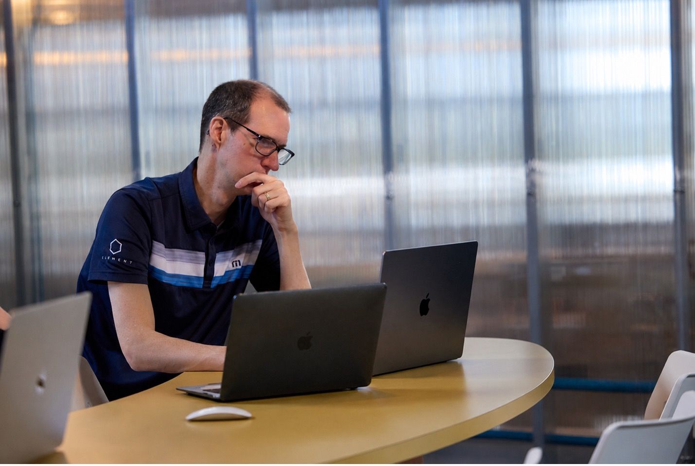 web developer working